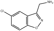 (5-chlorobenzo[d]isoxazol-3-yl)methanamine 구조식 이미지