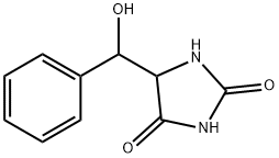 2,4-Imidazolidinedione, 5-(hydroxyphenylmethyl)- Structure