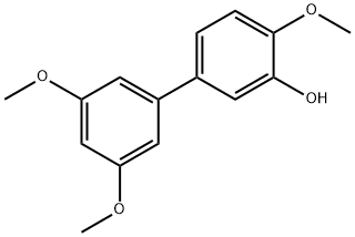 5-(3,5-Dimethoxyphenyl)-2-methoxyphenol Structure