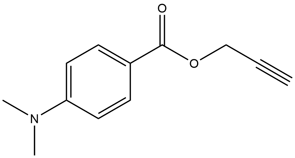 2-Propyn-1-yl 4-(dimethylamino)benzoate Structure