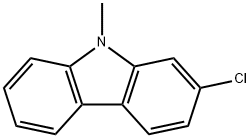 9H-Carbazole, 2-chloro-9-methyl- 구조식 이미지