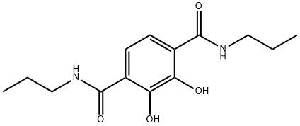 1,4-Benzenedicarboxamide, 2,3-dihydroxy-N1,N4-dipropyl- 구조식 이미지