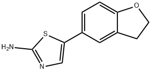 5-(2,3-Dihydrobenzofuran-5-yl)thiazol-2-amine Structure