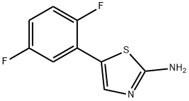 5-(2,5-Difluorophenyl)thiazol-2-amine Structure