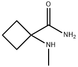 1-(methylamino)cyclobutane-1-carboxamide 구조식 이미지