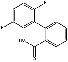 2-(2,5-Difluorophenyl)benzoic acid Structure