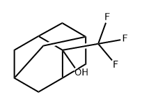 Tricyclo[3.3.1.13,7]decan-2-ol, 2-(trifluoromethyl)- 구조식 이미지
