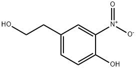 Benzeneethanol, 4-hydroxy-3-nitro- 구조식 이미지