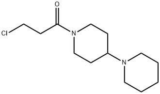 1-{[1,4'-Bipiperidine]-1'-yl}-3-chloropropan-1-one Structure