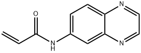 N-(Quinoxalin-6-yl)acrylamide 구조식 이미지