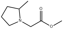 Methyl 2-methyl-1-pyrrolidineacetate Structure