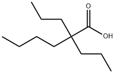 2,2-Dipropylhexanoic Acid Structure