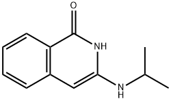 3-[(propan-2-yl)amino]-1,2-dihydroisoquinolin-1-one Structure