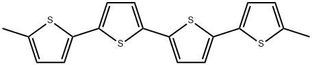 2,2':5',2'':5'',2'''-Quaterthiophene, 5,5'''-dimethyl- Structure