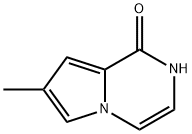 Pyrrolo[1,2-a]pyrazin-1(2H)-one, 7-methyl- Structure