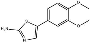 5-(3,4-Dimethoxyphenyl)thiazol-2-amine Structure