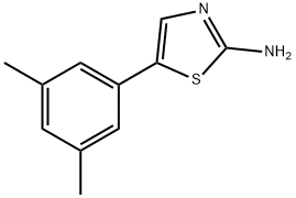 5-(3,5-Dimethylphenyl)thiazol-2-amine Structure