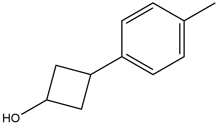 3-(4-Methylphenyl)cyclobutanol Structure