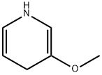 Pyridine, 1,4-dihydro-3-methoxy- Structure