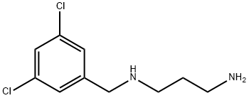 N1-(3,5-dichlorobenzyl)propane-1,3-diamine Structure