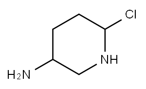 3-Piperidinamine, 6-chloro- 구조식 이미지