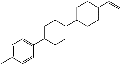 Benzene, 1-(4'-ethenyl[1,1'-bicyclohexyl]-4-yl)-4-methyl- 구조식 이미지