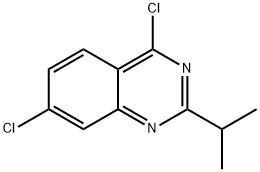 4,7-dichloro-2-isopropylquinazoline Structure