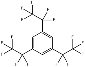 Benzene, 1,3,5-tris(1,1,2,2,2-pentafluoroethyl)- Structure