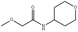 Acetamide, 2-methoxy-N-(tetrahydro-2H-pyran-4-yl)- Structure