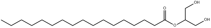 Heptadecanoic acid, 2-hydroxy-1-(hydroxymethyl)ethyl ester Structure