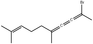 2,3,4,8-Decatetraene, 2-bromo-5,9-dimethyl- Structure