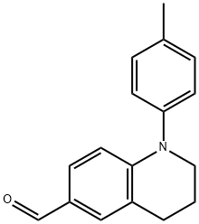 1-(p-Tolyl)-1,2,3,4-tetrahydroquinoline-6-carbaldehyde Structure