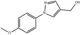 1H-Pyrazole-4-methanol, 1-(4-methoxyphenyl)- Structure