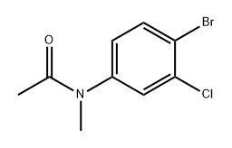 Acetamide, N-(4-bromo-3-chlorophenyl)-N-methyl- Structure