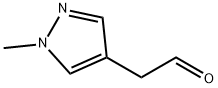 2-(1-methyl-1H-pyrazol-4-yl)acetaldehyde Structure