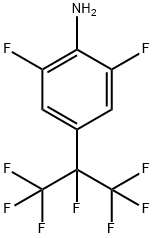 2,6-difluoro-4-(1,1,1,2,3,3,3-heptafluoropropan-2- yl)aniline Structure