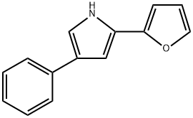 1H-Pyrrole, 2-(2-furanyl)-4-phenyl- Structure