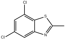 5,7-Dichloro-2-methylbenzo[d]thiazole Structure