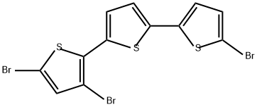 2,4,5''-tribromo-2,2',5',2''-terthiophene Structure