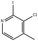 3-Chloro-2-iodo-4-methylpyridine Structure