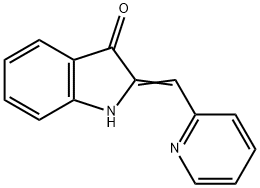 2-(Pyridin-2-ylmethylene)indolin-3-one Structure