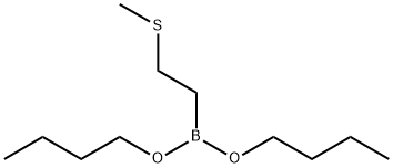 Boronic acid, [2-(methylthio)ethyl]-, dibutyl ester (9CI) 구조식 이미지