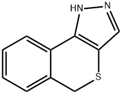 1,5-dihydro[2]benzothiopyrano[4,3-c]pyrazole 구조식 이미지