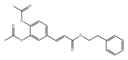 2-Propenoic acid, 3-[3,4-bis(acetyloxy)phenyl]-, 2-phenylethyl ester, (E)- (9CI)