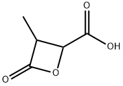 3-methyl-4-oxooxetane-2-carboxylic acid Structure