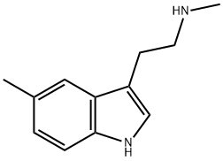 N,5-Dimethyl-1H-indole-3-ethanamine Structure