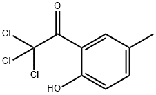 Ethanone, 2,2,2-trichloro-1-(2-hydroxy-5-methylphenyl)- 구조식 이미지