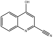 2-Quinolinecarbonitrile, 4-hydroxy- Structure