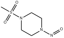 1-methanesulfonyl-4-nitrosopiperazine Structure