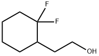 2-(2,2-Difluorocyclohexyl)ethan-1-ol Structure
